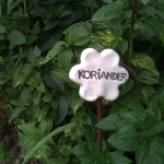 Keramik Kräuterschild von isi-way.com